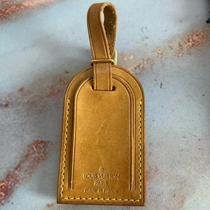 Authentic Louis Vuitton Luggage Tag